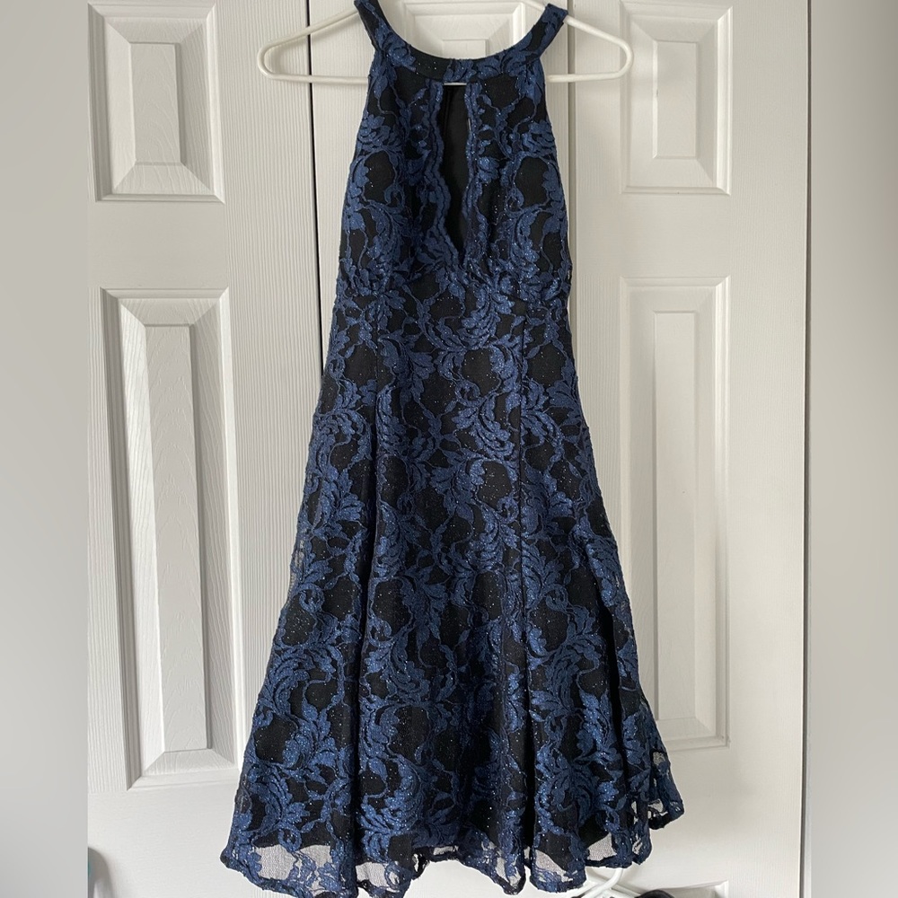 navy dress